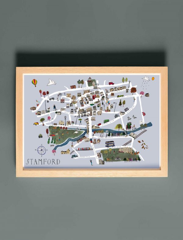 stamford map green