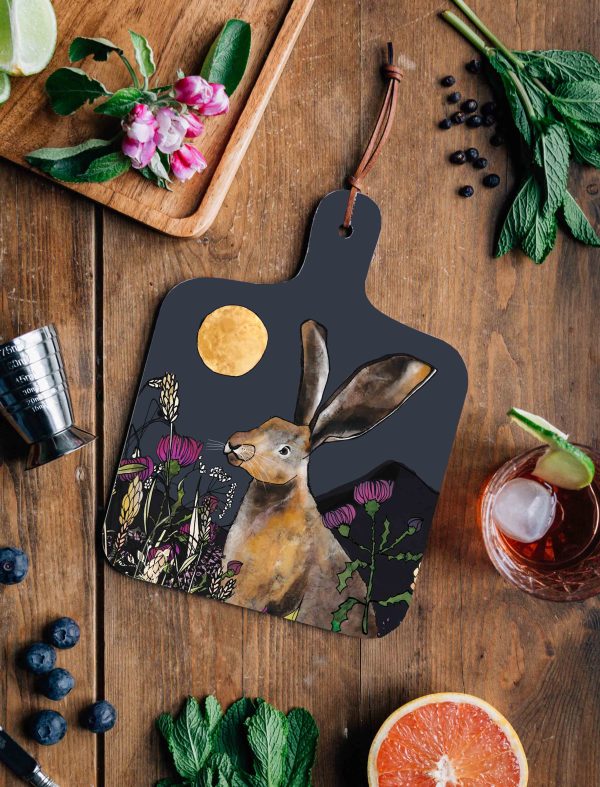 Moonlit Hare kitchen board
