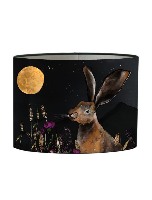Moonlit Hare lampshade
